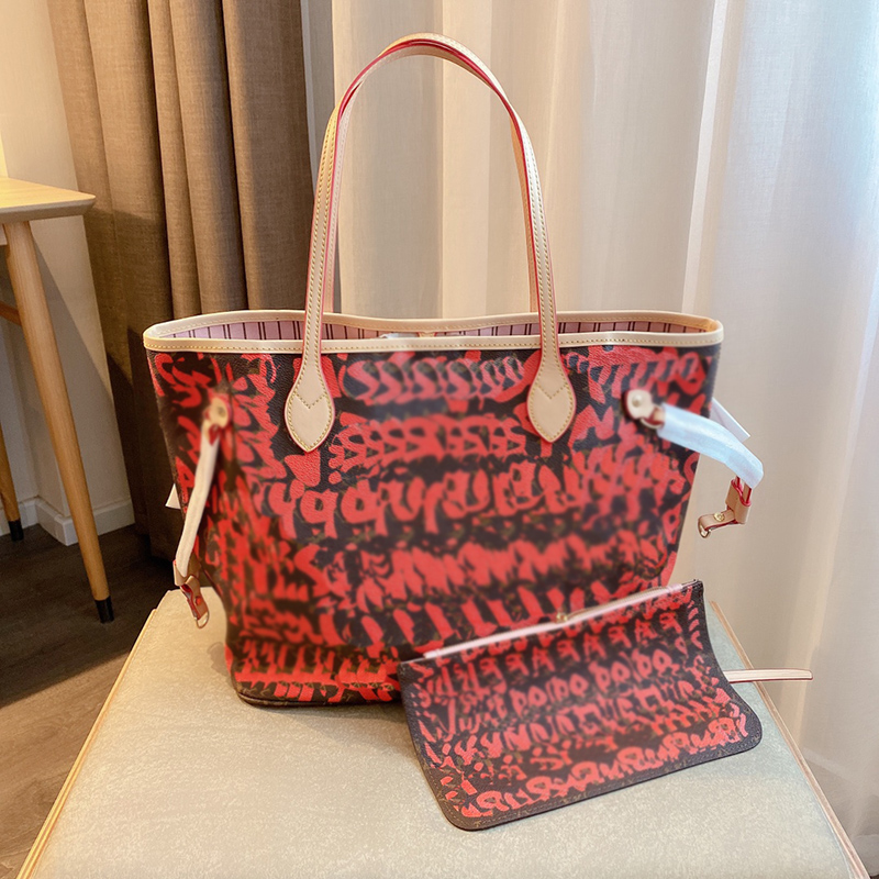 Wholesale Designer Women Accessories Graffiti Tote Bag Luxurys Designers Bags Paris Brand Letters Printed Shoulder Handbag Classical Genuine Leather Totes, Make up the difference
Wholesale Designer Women Accessories Graffiti Tote Bag Luxurys Designers Bags Paris Brand Letters Printed Shoulder Handbag Classical Genuine Leather Totes, Make up the difference