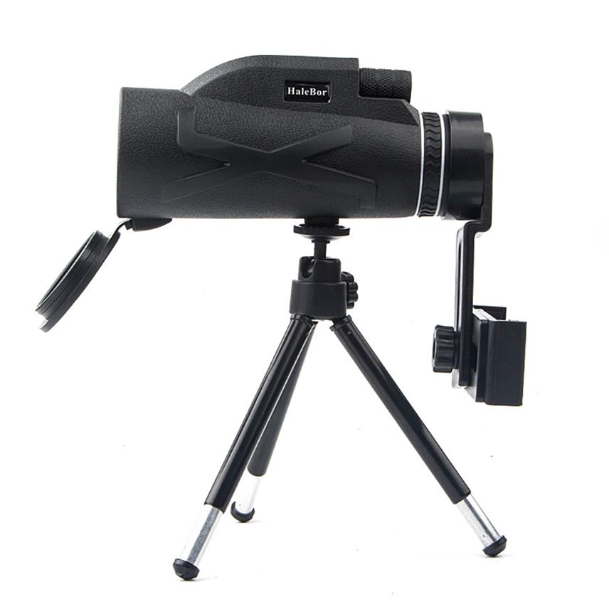 Epacket 80X100 Monocular Telescope Super Zoom Optical Lens Binoculars Mini Lightweight Folding Telescope Dual HD Night Vision