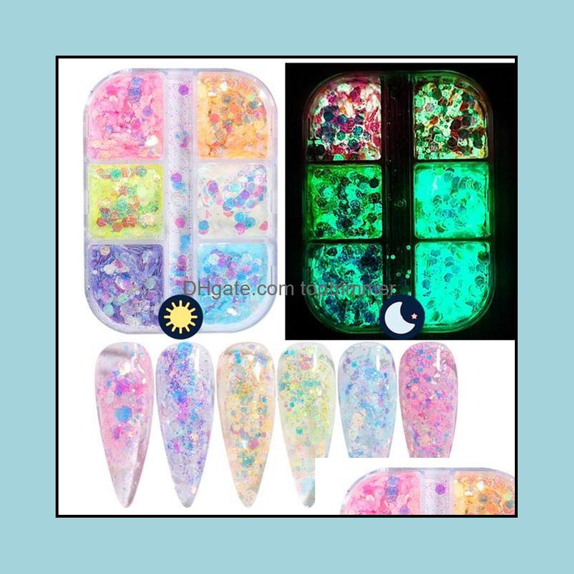 Nail Glitter Art Salon Health Beauty 6 Grids/Set Ins Luminous Pearl Shell Powder Aurora Mirror Rubb Dh9Xn
Nail Glitter Art Salon Health Beauty 6 Grids/Set Ins Luminous Pearl Shell Powder Aurora Mirror Rubb Dh9Xn