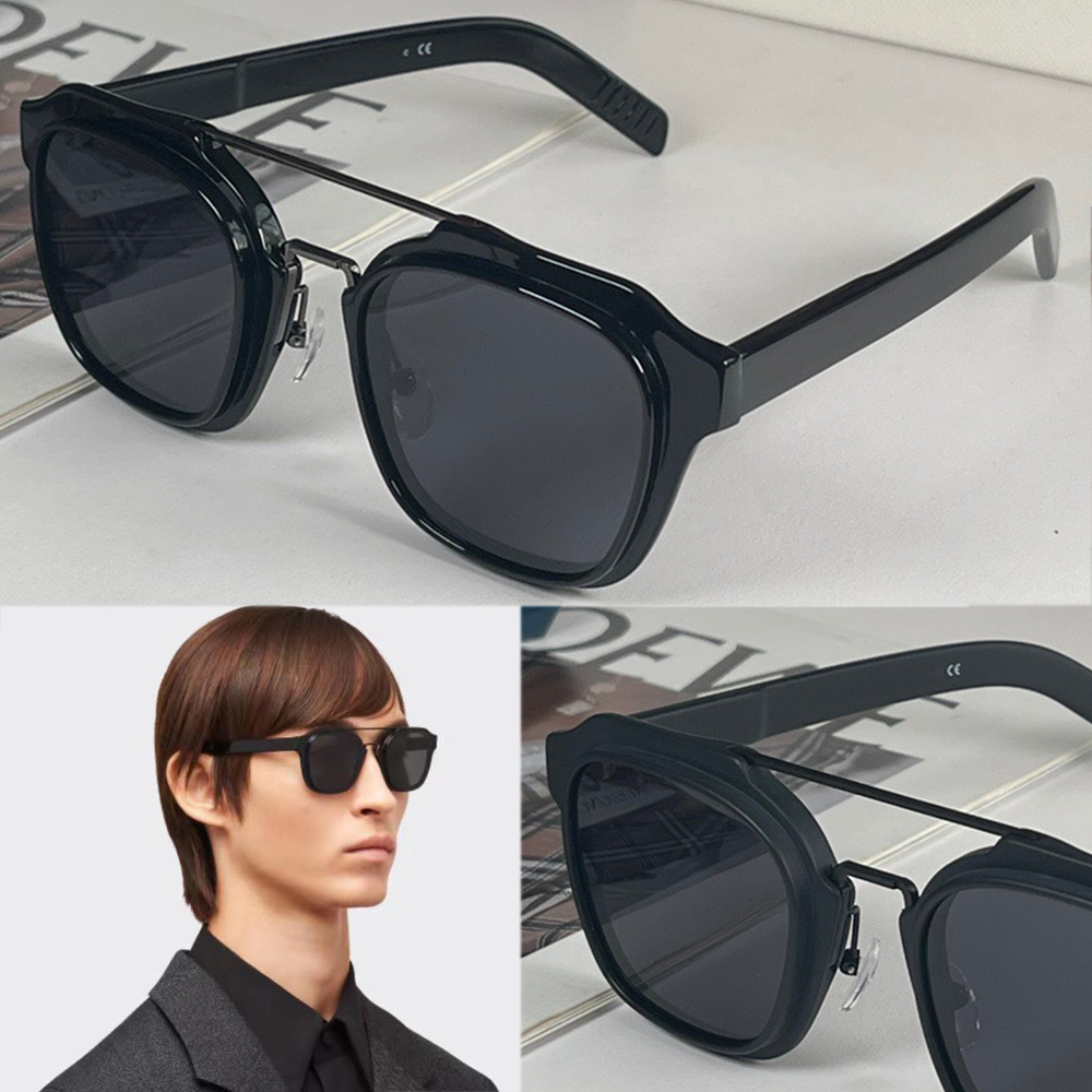Official website The new Occhiali Eyewear Collection Sunglasses SPR 07 feature square front modern feel frame made of a refined combination of acetate panels
Official website The new Occhiali Eyewear Collection Sunglasses SPR 07 feature square front modern feel frame made of a refined combination of acetate panels