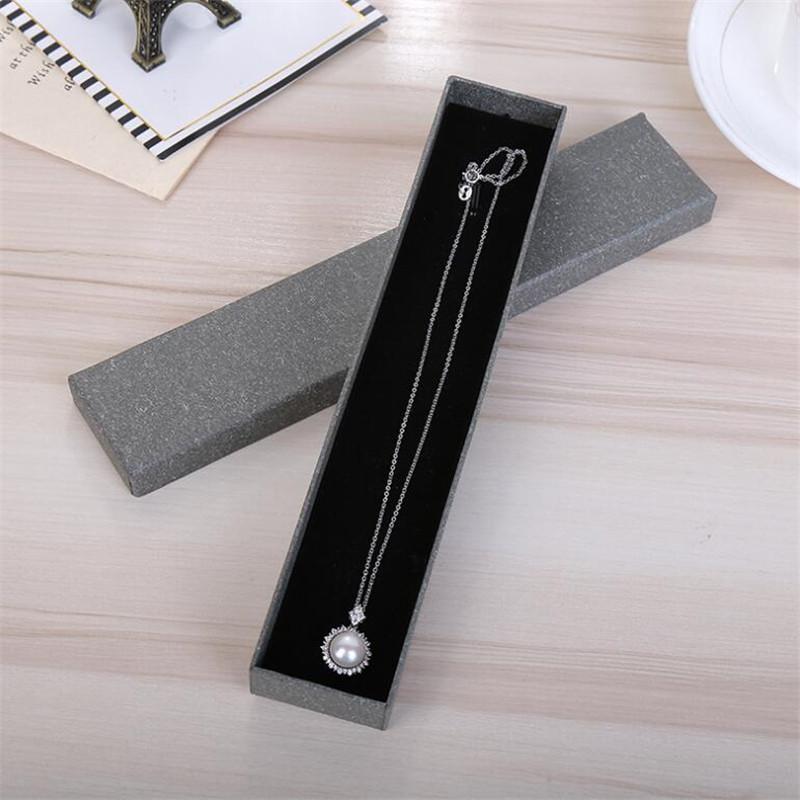 Gift Wrap 24pcs Paper Cardboard Necklace Packaging Display Box Gray Gifts Jewelry Storage Organizer Rectangle Square Boxes
Gift Wrap 24pcs Paper Cardboard Necklace Packaging Display Box Gray Gifts Jewelry Storage Organizer Rectangle Square Boxes