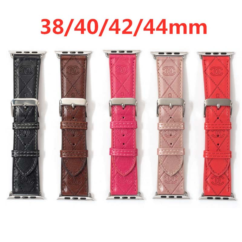 CHANEL CC luxury apple watch Strap For 42mm 41mm 38mm 40mm 44mm 45mm iwatch 2 3 4 5 LV watch bands Leather Bracelet Stripes watchband
CHANEL CC luxury apple watch Strap For 42mm 41mm 38mm 40mm 44mm 45mm iwatch 2 3 4 5 LV watch bands Leather Bracelet Stripes watchband
