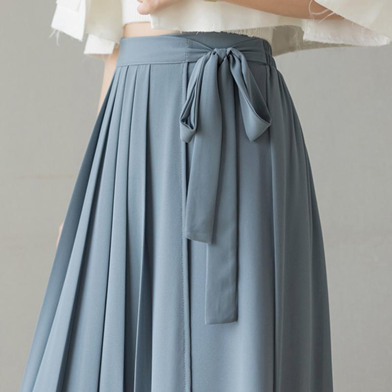 Women' Pants & Capris 2022 Spring Summer Casual Wide Leg Pantalones Style Korean Women Pleated Chiffon Trousers Plus Size High Waist Hakama, Blue
Women' Pants & Capris 2022 Spring Summer Casual Wide Leg Pantalones Style Korean Women Pleated Chiffon Trousers Plus Size High Waist Hakama, Blue