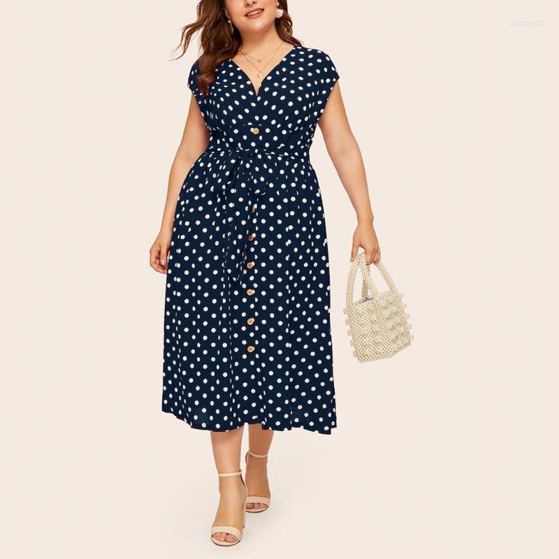 Plus Size Dresses Summer Casual Beach Dress Elegant Lady Bow Bandage Loose A-Line Maxi Boho Dot Printed -5XL Vestidos Jasp22, Ke801 black
Plus Size Dresses Summer Casual Beach Dress Elegant Lady Bow Bandage Loose A-Line Maxi Boho Dot Printed -5XL Vestidos Jasp22, Ke801 black