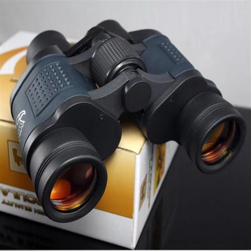 The latest models High magnification 60x60 waterproof telescope high power night vision hunting binoculars red film far mirror wit