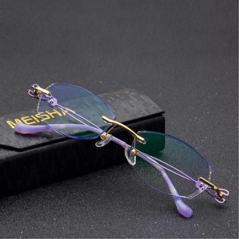 Fashion Sunglasses Frames Female Screw-free Eight-hole Frame Diamond Trimmed Korean Version Glasses Rhinestone Optical
Fashion Sunglasses Frames Female Screw-free Eight-hole Frame Diamond Trimmed Korean Version Glasses Rhinestone Optical