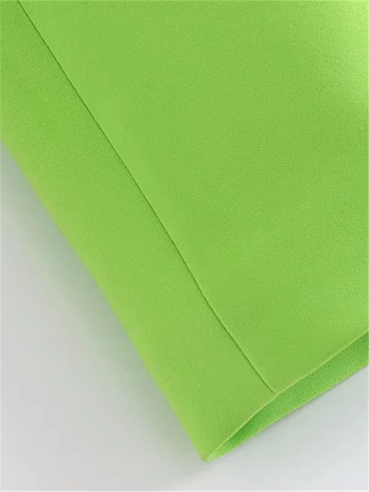 TRAF Zar Green Blazer Dress Woman Fitted Short Elegant es For Women Long Sleeve Office Mini Formal es 220721