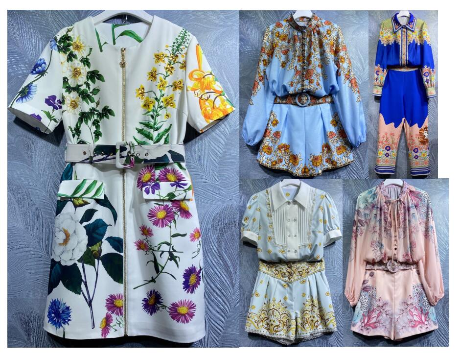 Womens Two Piece Dress Woman Sun Floral Skirts A-line Design Fashion and Classical Flower Print Holiday Beach Clothhing, Silical gel
Womens Two Piece Dress Woman Sun Floral Skirts A-line Design Fashion and Classical Flower Print Holiday Beach Clothhing, Silical gel