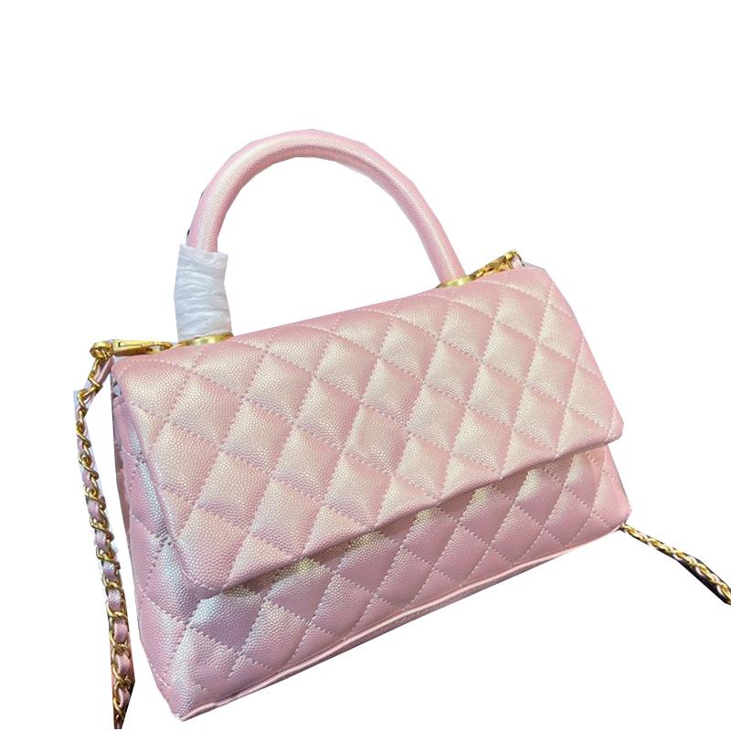 2023 Mermaid Princess Classic Flap Medium Bags Caviar Leather Iridescent Colors Co Handle Totes Detchable Gold Chain Crossbody Shoulder Designer Handbags 24CM, Customize
2023 Mermaid Princess Classic Flap Medium Bags Caviar Leather Iridescent Colors Co Handle Totes Detchable Gold Chain Crossbody Shoulder Designer Handbags 24CM, Customize