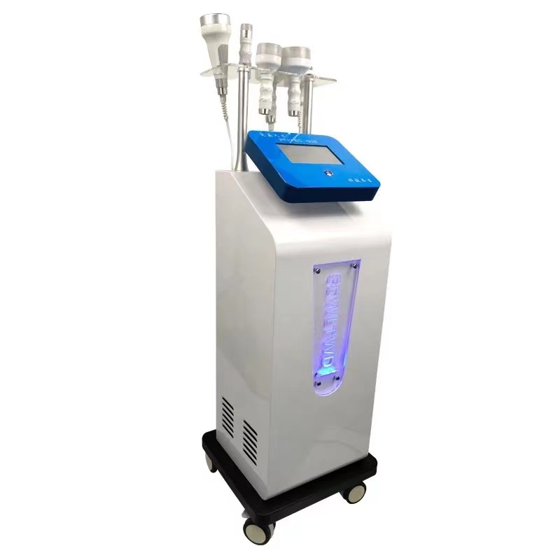 6 in 1 Beauty slimming vacuum radio frequency 80K ultrasonic cavitation machine whole body massage skin muscle stimulator fat loss slim Equipment