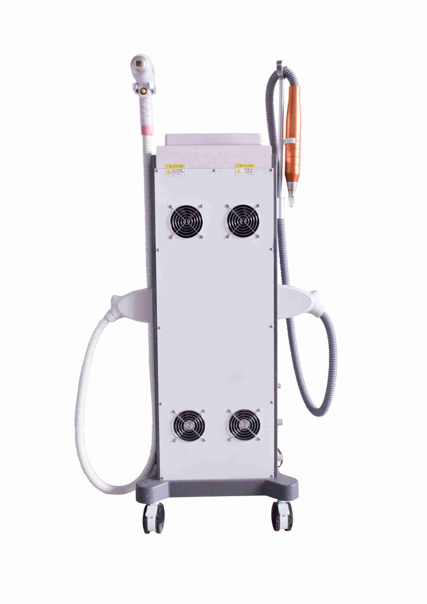 2 IN 1 Professional Laser Hair Removal machine High Power Output 2500W / 808 Diode laser hair removal&ND YAG Laser Tattoo Removal Beauty Machine