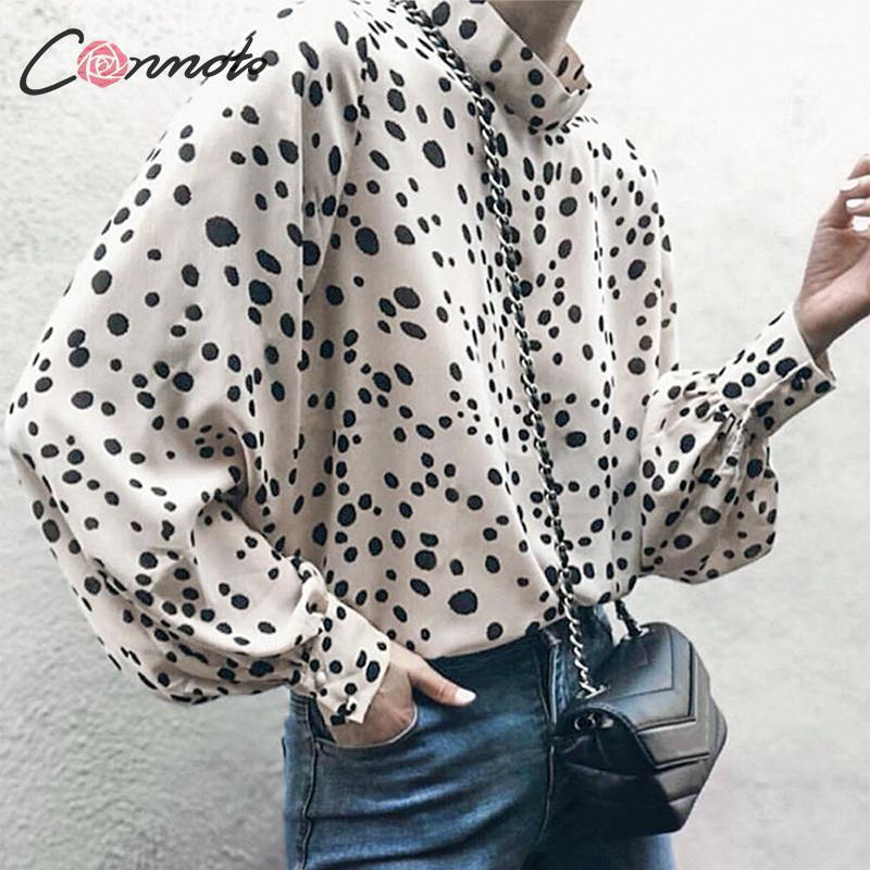 Conmoto Turtle Vintage Winter Blouse Shirts Women Elegant Polka Dot Satin Ladies Shirt Fall 2022 Mujer Blusas, Khaki
Conmoto Turtle Vintage Winter Blouse Shirts Women Elegant Polka Dot Satin Ladies Shirt Fall 2022 Mujer Blusas, Khaki