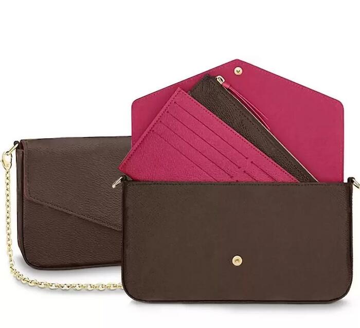 Top Original High Quality 3pcs set Luxury Designers Bags Purse Woman Fashion Monogrames Chain Crossbody Shoulder Bag Handbags shoulder lady Leather
Top Original High Quality 3pcs set Luxury Designers Bags Purse Woman Fashion Monogrames Chain Crossbody Shoulder Bag Handbags shoulder lady Leather