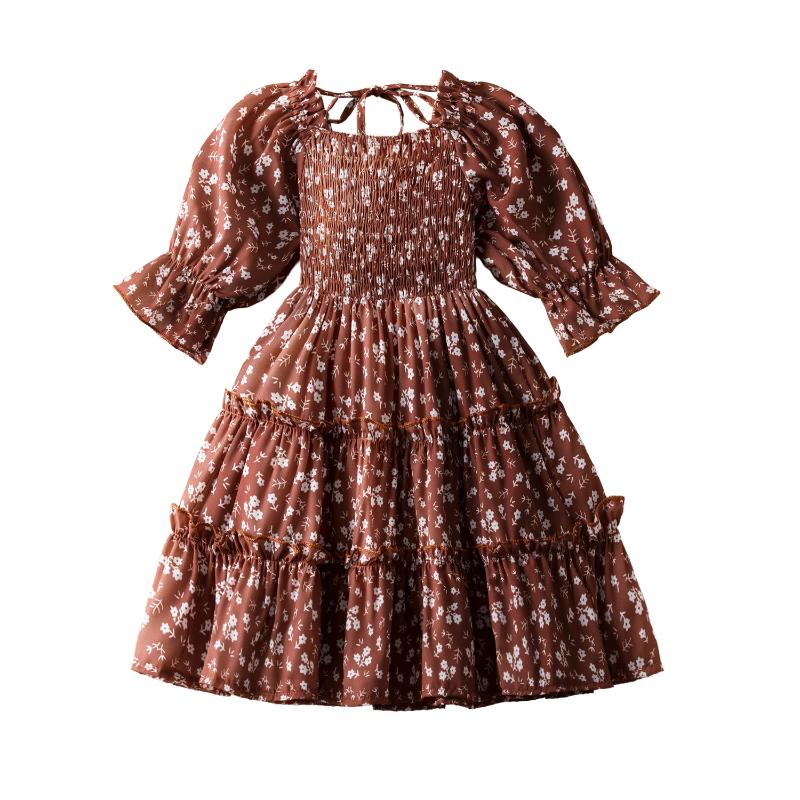 Girl's Dresses Baby Girls Summer Dress Short Sleeves Flower Print For Party Wedding Birthday Gown Kids Children Clothing 3-8 Years, Red;yellow
Girl's Dresses Baby Girls Summer Dress Short Sleeves Flower Print For Party Wedding Birthday Gown Kids Children Clothing 3-8 Years, Red;yellow