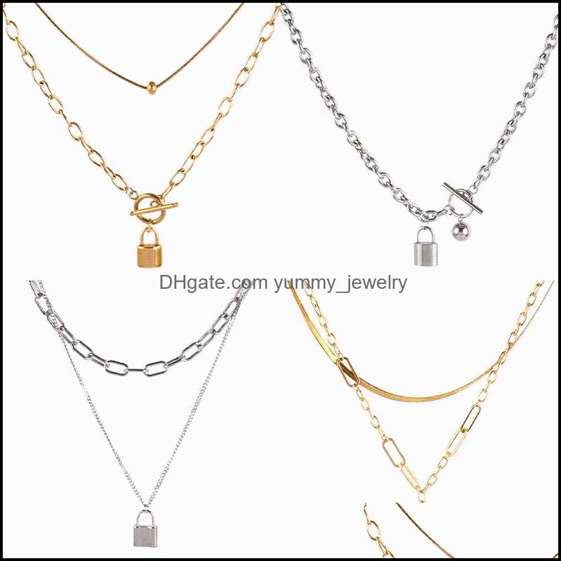 Pendant Necklaces Pendants Jewelry Lock Stainless Steel Necklace Heart Padlock For Women Men Punk Choker Mtilayer Snake Chain Drop Deliver
Pendant Necklaces Pendants Jewelry Lock Stainless Steel Necklace Heart Padlock For Women Men Punk Choker Mtilayer Snake Chain Drop Deliver