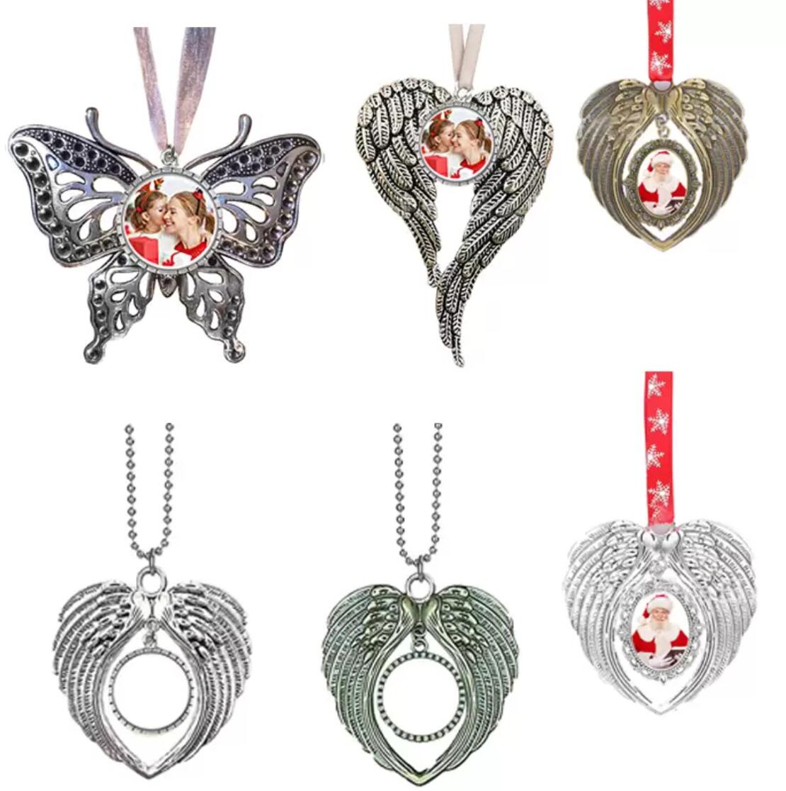 2022 Sublimation Blanks Angel Wing Christmas Decorations DIY Your Own Image and Background Ornament C0809G03
2022 Sublimation Blanks Angel Wing Christmas Decorations DIY Your Own Image and Background Ornament C0809G03