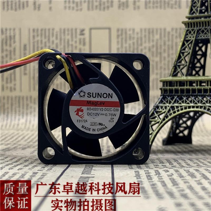 Fans & Coolings MB40201V2-D02C-G99 DC 12V 0.76W 40x40x20mm 3-Wire Server Cooling FanFans
Fans & Coolings MB40201V2-D02C-G99 DC 12V 0.76W 40x40x20mm 3-Wire Server Cooling FanFans