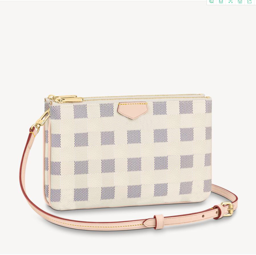 N60460 Luxury Designer Bags Shoulder Bag Mini Handbags Pochette Accessories Crossbody Wallet Purses Card Holder Messenger Purse Handbag Double zip pochette
N60460 Luxury Designer Bags Shoulder Bag Mini Handbags Pochette Accessories Crossbody Wallet Purses Card Holder Messenger Purse Handbag Double zip pochette