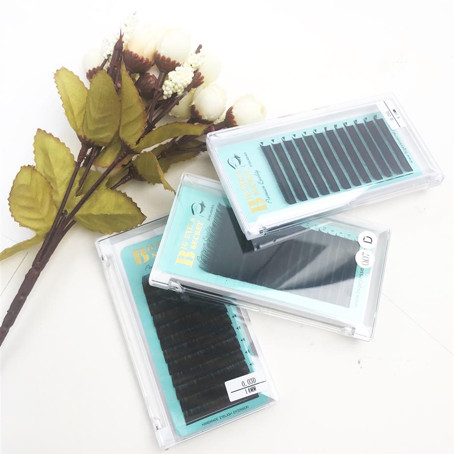 Whole 0 03 Volume Mega Lashes Korean PBT material Individual Eyelash Extensions 8-15mm Customer Packing Drop 241U
Whole 0 03 Volume Mega Lashes Korean PBT material Individual Eyelash Extensions 8-15mm Customer Packing Drop 241U