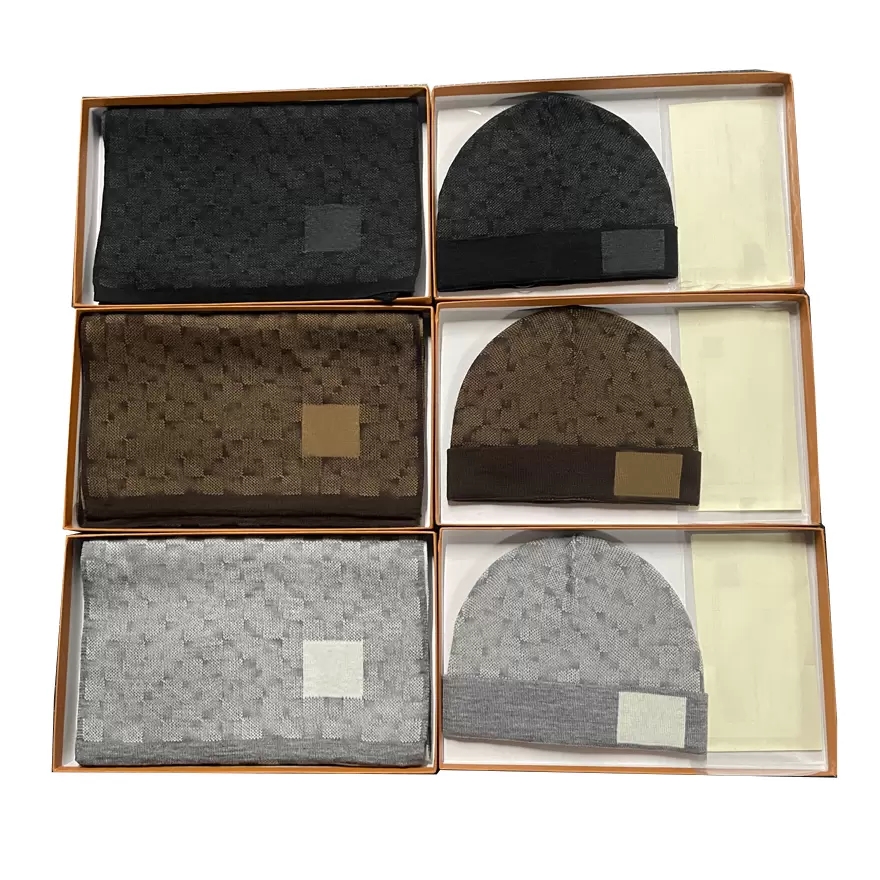 Designer Pashmina Women mens knitted Scarf Hat Set Winter Warm Hats and scarves Beanie Hat for men With BOX
Designer Pashmina Women mens knitted Scarf Hat Set Winter Warm Hats and scarves Beanie Hat for men With BOX