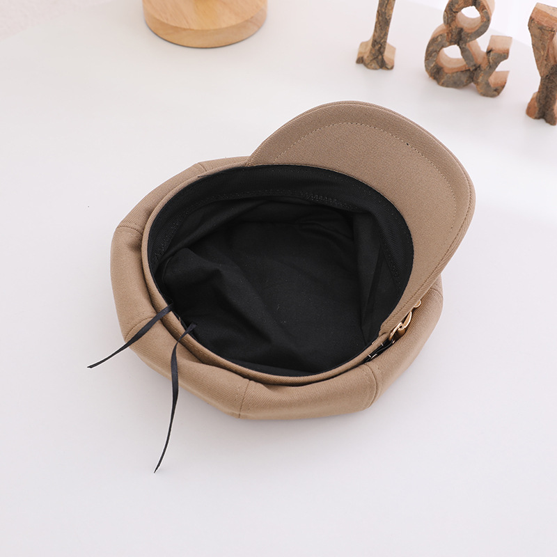 Kids Hats for Girl Baby Children Beret Caps Cotton Octagonal Fashion Newborn Photography Props Child Hat Baby Boys Cap 3-8 Years