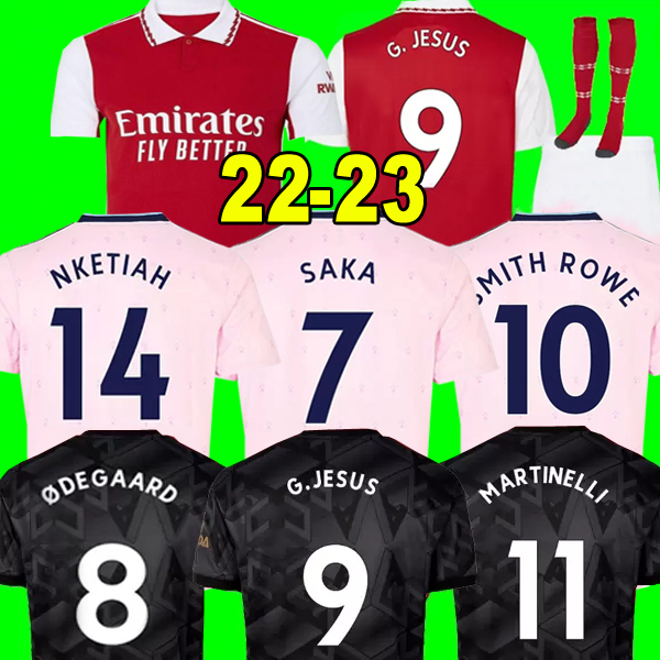 22 23 SAKA G. JESUS SMITH ROWE soccer jersey Fans Player version Gunners MARTINELLI ODEGAARD THOMAS NKETIAH TIERNEY ARSen 2022 2023 football shirt Men Kids kit, 22-23 home
22 23 SAKA G. JESUS SMITH ROWE soccer jersey Fans Player version Gunners MARTINELLI ODEGAARD THOMAS NKETIAH TIERNEY ARSen 2022 2023 football shirt Men Kids kit, 22-23 home