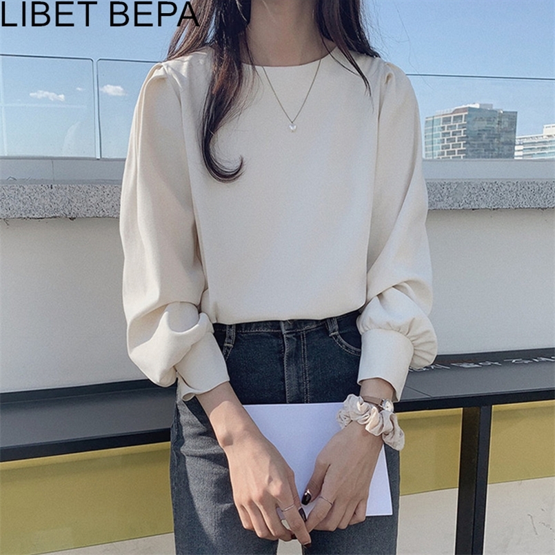 Spring Summer Women's Blouses Shirt Puff Sleeve Elegant Sweetheart Clothing Solid Wild Korean Style Lady Tops BL3260 220407, Beige
Spring Summer Women's Blouses Shirt Puff Sleeve Elegant Sweetheart Clothing Solid Wild Korean Style Lady Tops BL3260 220407, Beige