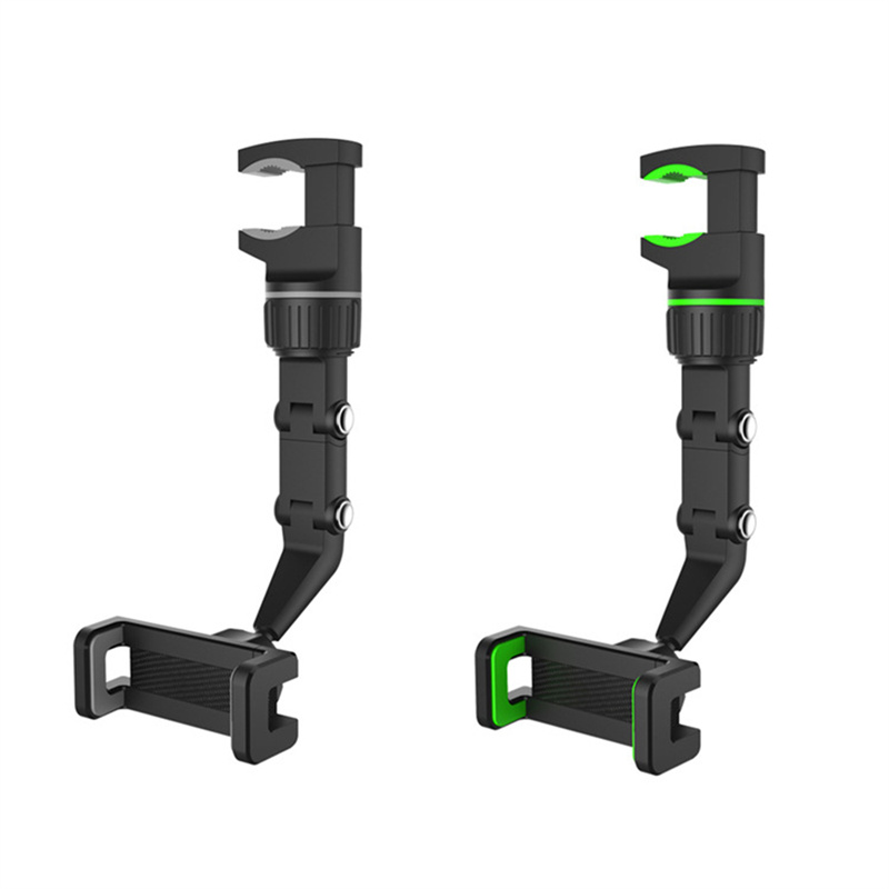 Universal mount phone holder multifunctional rotate 360 degrees car rearview mirror suspension holders for smartphone gps bracket