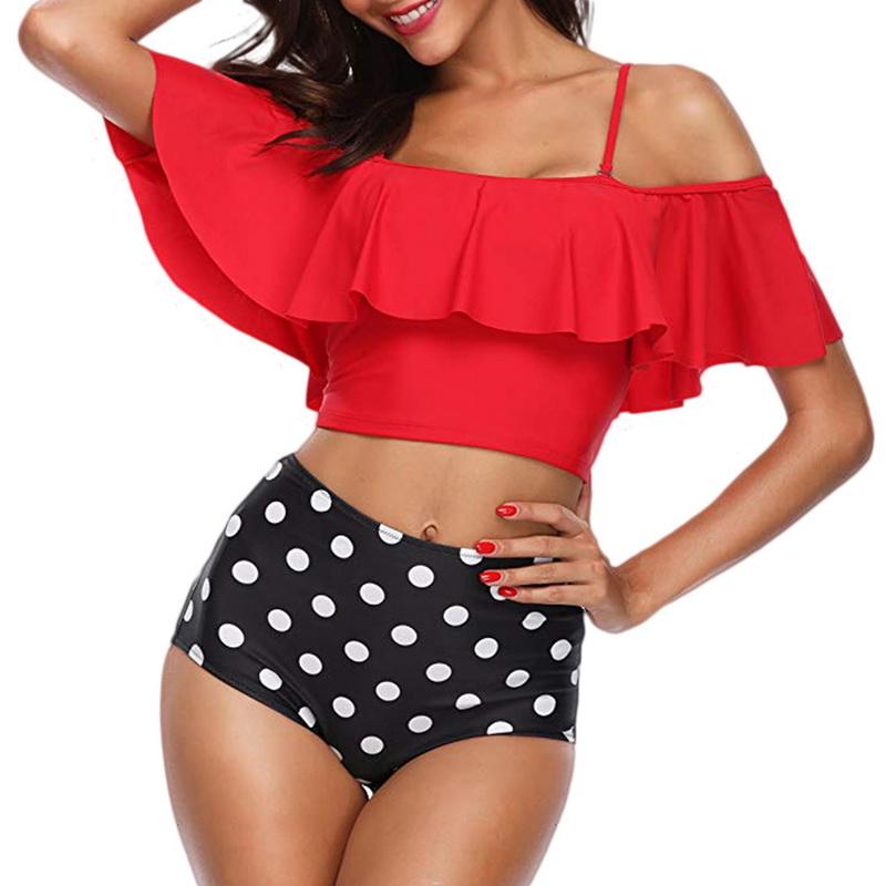 Women' Swimwear 2022 Bikini Set High Waist Swimsuits Ruffles Bikinis Swimming Suit For Women Tankinis Bathing Suits Biquini Swimsuit, Bikini set-1
Women' Swimwear 2022 Bikini Set High Waist Swimsuits Ruffles Bikinis Swimming Suit For Women Tankinis Bathing Suits Biquini Swimsuit, Bikini set-1