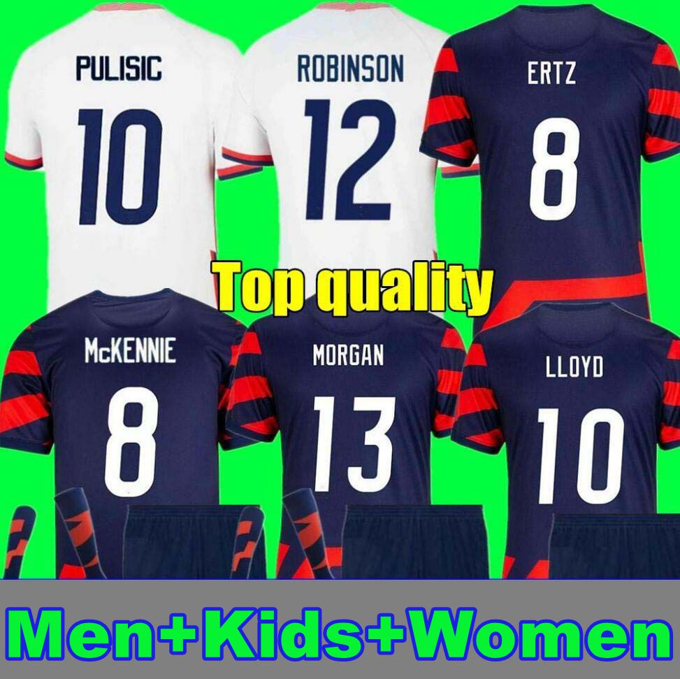 PULISIC MCKENNIE Soccer Jersey AARONSON 2021 Sargent MORGAN LLOYD America Football jerseys Shirt Camisetas woman men KIDS DEST MUSAH UsAs Robinson ARRIOLA PEPI, Woman 21 22 3rd
PULISIC MCKENNIE Soccer Jersey AARONSON 2021 Sargent MORGAN LLOYD America Football jerseys Shirt Camisetas woman men KIDS DEST MUSAH UsAs Robinson ARRIOLA PEPI, Woman 21 22 3rd