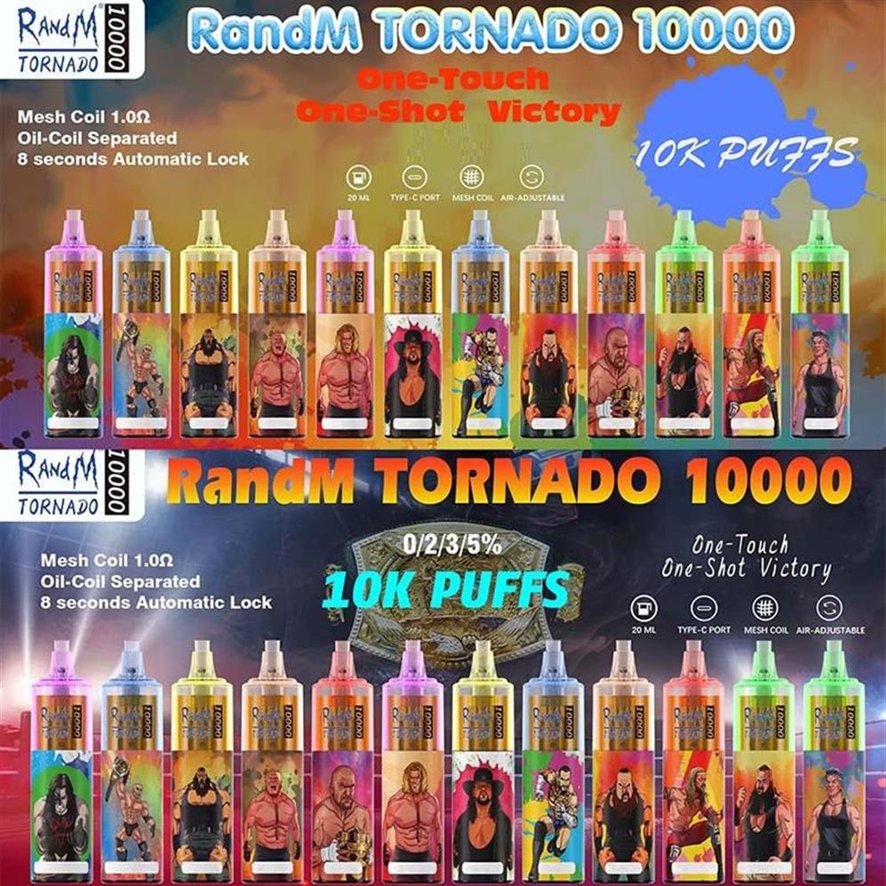 100% Original RandM Tornado Disposable E-cigarettes Device Kit 10000 Puffs 1000mAh Rechargeable Battery 20ml Prefilled Pods Mesh C222m
100% Original RandM Tornado Disposable E-cigarettes Device Kit 10000 Puffs 1000mAh Rechargeable Battery 20ml Prefilled Pods Mesh C222m