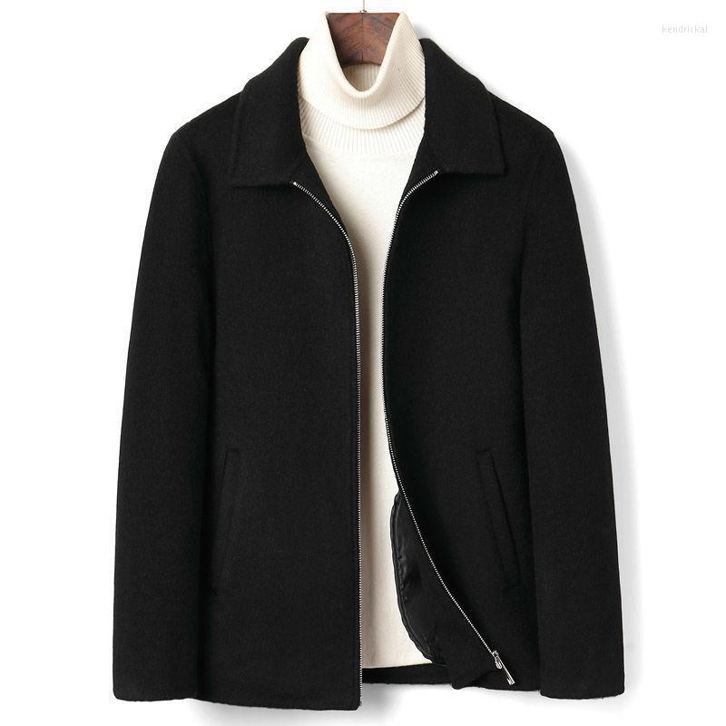 Men's Wool & Blends 2022 Autumn Winter Woolen Coat Thick Warm Trench Classic Solid Color Jacket Male Casual Slim Outwear E323 Kend22, Black
Men's Wool & Blends 2022 Autumn Winter Woolen Coat Thick Warm Trench Classic Solid Color Jacket Male Casual Slim Outwear E323 Kend22, Black