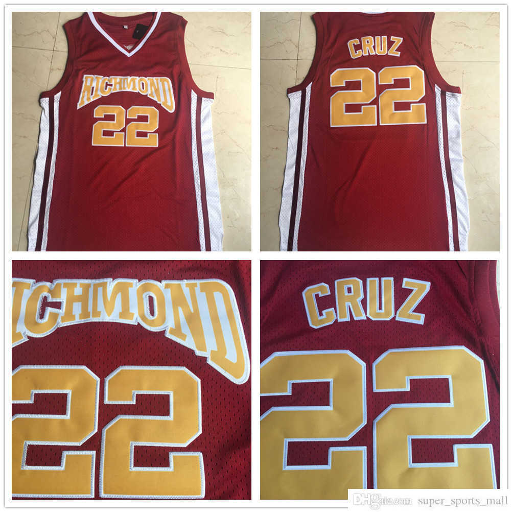 Stitched NCAA Mens Timo Cruz College Basketball Jerseys 22 Richmond High Coach Carter Movie Stitched Red Jersey Shirts Size -2XL
Stitched NCAA Mens Timo Cruz College Basketball Jerseys 22 Richmond High Coach Carter Movie Stitched Red Jersey Shirts Size -2XL