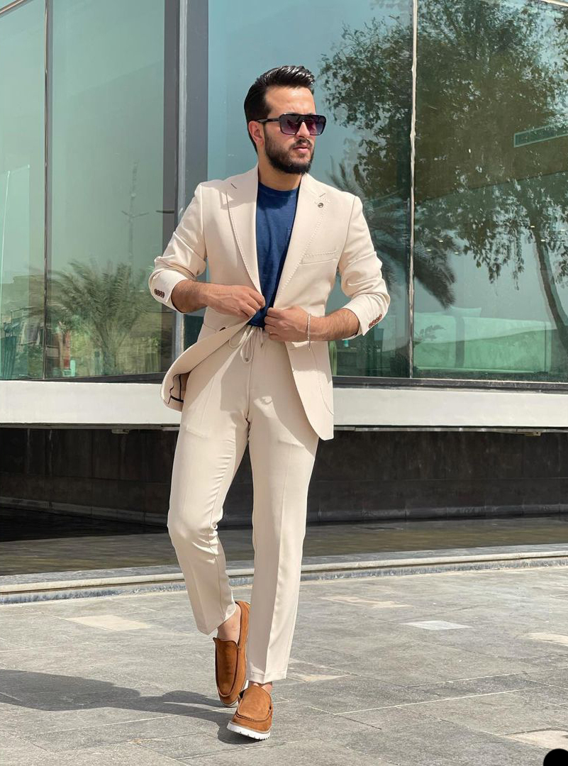 Men Suit Wedding Tuxedos Groom Wear Fashion Business Casual Slim Fit Three-Piece Groom Groomsman Suits