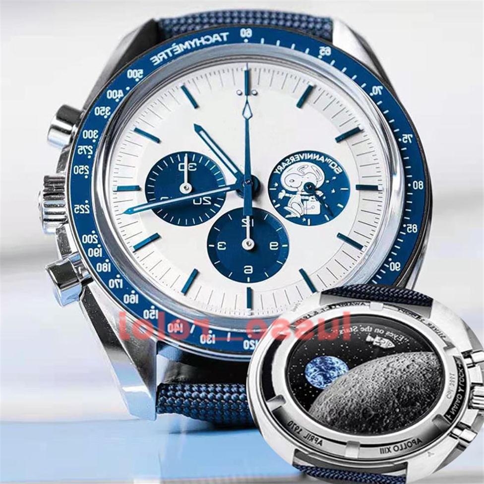 1970 Men Mens 50th snoopys apollo's Limited Edition LuxuryrWatch Watches Automatic Movement Mechanical James bond 007 master220c, Not ship 
1970 Men Mens 50th snoopys apollo's Limited Edition LuxuryrWatch Watches Automatic Movement Mechanical James bond 007 master220c, Not ship