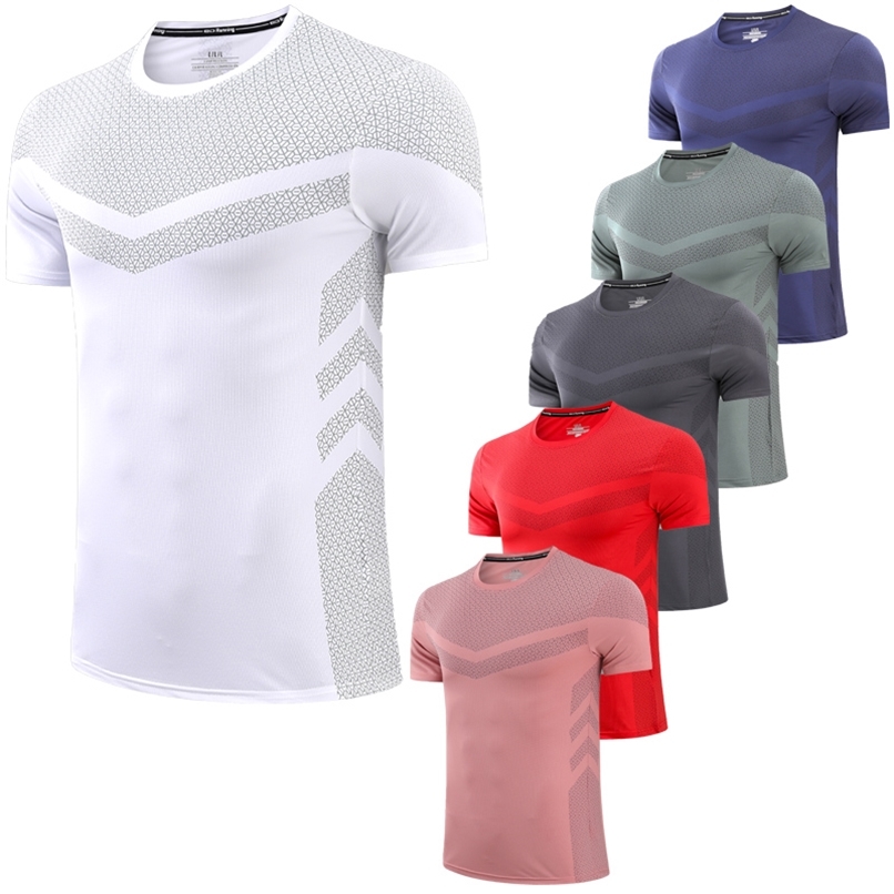 Men Running Jogging T Shirt Quick Dry Compression Skinny Fitness Gym Soccer Male Jersey 3D Print Training Short Sleeve 220616, Red
Men Running Jogging T Shirt Quick Dry Compression Skinny Fitness Gym Soccer Male Jersey 3D Print Training Short Sleeve 220616, Red