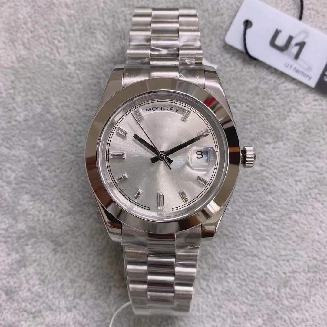 Factory Steel Watches Day Date 40MM Diamond Set White Dial Smooth Bezel Ice Automatic Mechanical Movement Sapphire Glass President Stainless Mens Wristwatches
Factory Steel Watches Day Date 40MM Diamond Set White Dial Smooth Bezel Ice Automatic Mechanical Movement Sapphire Glass President Stainless Mens Wristwatches