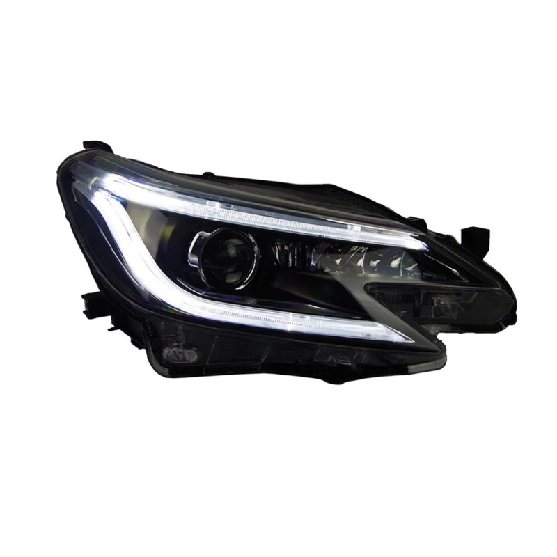 Car Headlights For 2014 REIZ Mark X 2013 LED Front Headlight DRL Bi-Xenon Lens Replacement High Beam Turn Signal Driving Lights