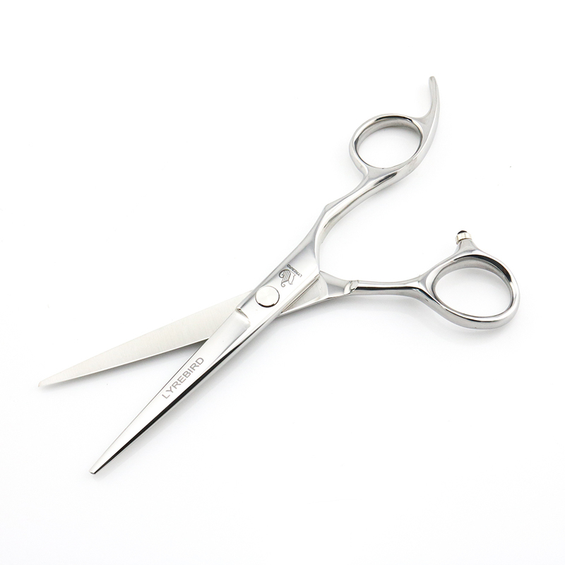 Japan Hair Scissors set Silver 5.5 INCH 6 dressing scissors Cutting Very Sharp Lyrebird 220317