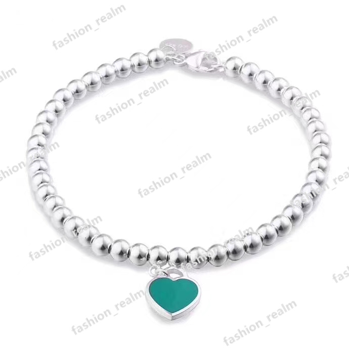 Heart Beaded Bracelet designer luxury love charm bracelet for women silver stainless steel Strands Beads chain Gifts Lady Wedding Engagement
Heart Beaded Bracelet designer luxury love charm bracelet for women silver stainless steel Strands Beads chain Gifts Lady Wedding Engagement