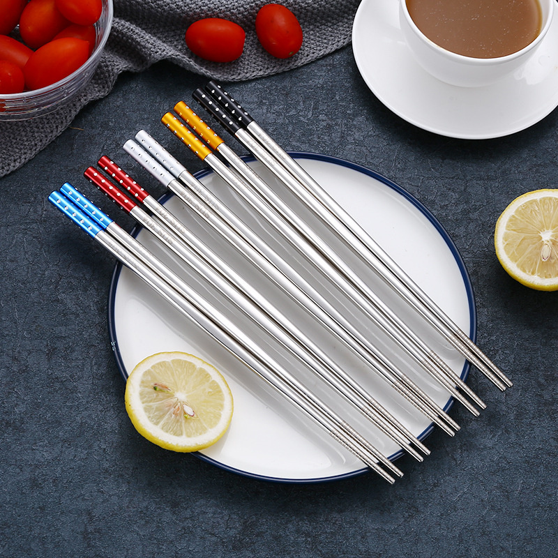 Laser Engrave Chopstick Wedding Stainless Steel Chopstick Gift