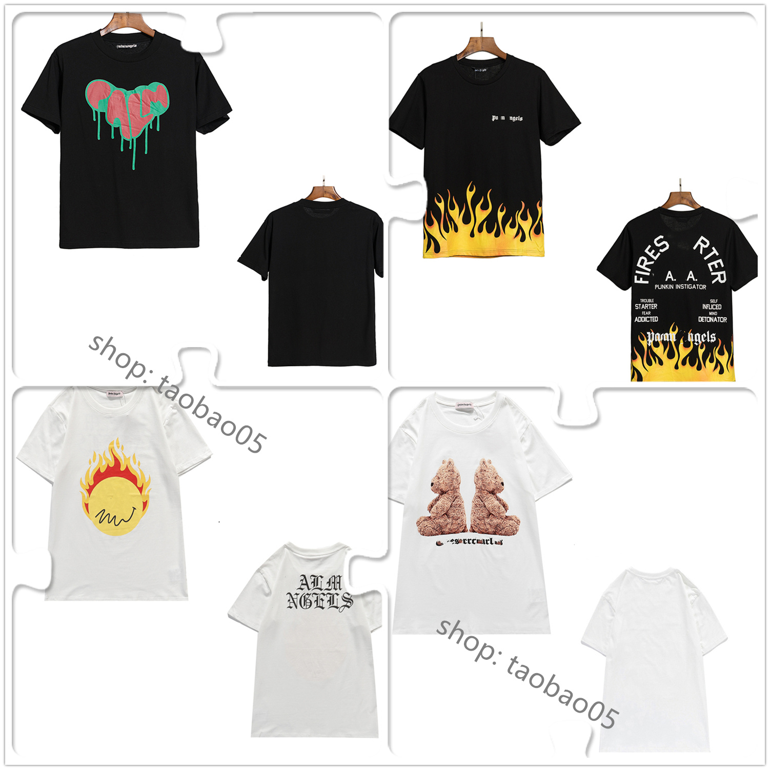 Men's angel T Shirt women T Shirts decapitated bear hip hop street shark round neck loose embroidery short sleeve dolman sleeves drop shoulder foam print C04, 1pcs button
Men's angel T Shirt women T Shirts decapitated bear hip hop street shark round neck loose embroidery short sleeve dolman sleeves drop shoulder foam print C04, 1pcs button