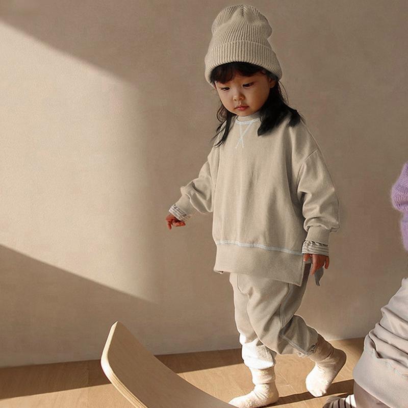 Clothing Sets Baby Clothes 0-5 Years Old Sportswear Children's Leisure Sports Two-piece Suit For Girls And Boys Boutique Pure Tops Pants, As picture
Clothing Sets Baby Clothes 0-5 Years Old Sportswear Children's Leisure Sports Two-piece Suit For Girls And Boys Boutique Pure Tops Pants, As picture