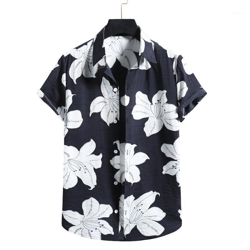 Mens Shirt Summer Short Sleeve Casual Floral Aloha Beach Holiday Hawaiian Camisas Oversized Flower Chemise Homme Men' Shirts, Black
Mens Shirt Summer Short Sleeve Casual Floral Aloha Beach Holiday Hawaiian Camisas Oversized Flower Chemise Homme Men' Shirts, Black