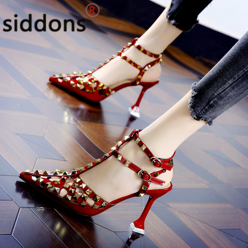 summer Roman hollowed-out head design t-shaped with rivets t-buckle strap sandals pointed slender heel banquet high-heeled women, Beige
summer Roman hollowed-out head design t-shaped with rivets t-buckle strap sandals pointed slender heel banquet high-heeled women, Beige