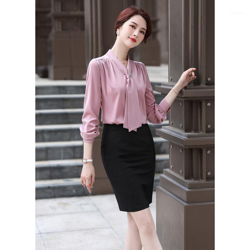 Women' Blouses & Shirts 2022 Autumn Elegant Solid White Pink OL Female Blouse Long Sleeve Office Lady Shirt Formal Tops Plus Size Clothing, Only pink blouse
Women' Blouses & Shirts 2022 Autumn Elegant Solid White Pink OL Female Blouse Long Sleeve Office Lady Shirt Formal Tops Plus Size Clothing, Only pink blouse