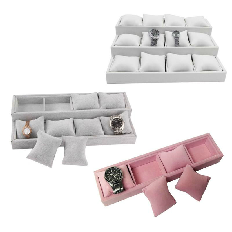4/8/12 Grid Watch Tray Bracelet Display Storage Box Bracelet Holder Jewelry Pillow Holder Jewelry Display Tray CX220418
4/8/12 Grid Watch Tray Bracelet Display Storage Box Bracelet Holder Jewelry Pillow Holder Jewelry Display Tray CX220418