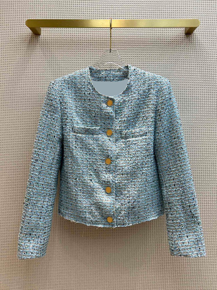 202 2022 Spring Milan Runway Coat Cardigan Jackets Long Sleeve Blue Crew Neck High Quality Button Fashion Womens Clothes tao
202 2022 Spring Milan Runway Coat Cardigan Jackets Long Sleeve Blue Crew Neck High Quality Button Fashion Womens Clothes tao