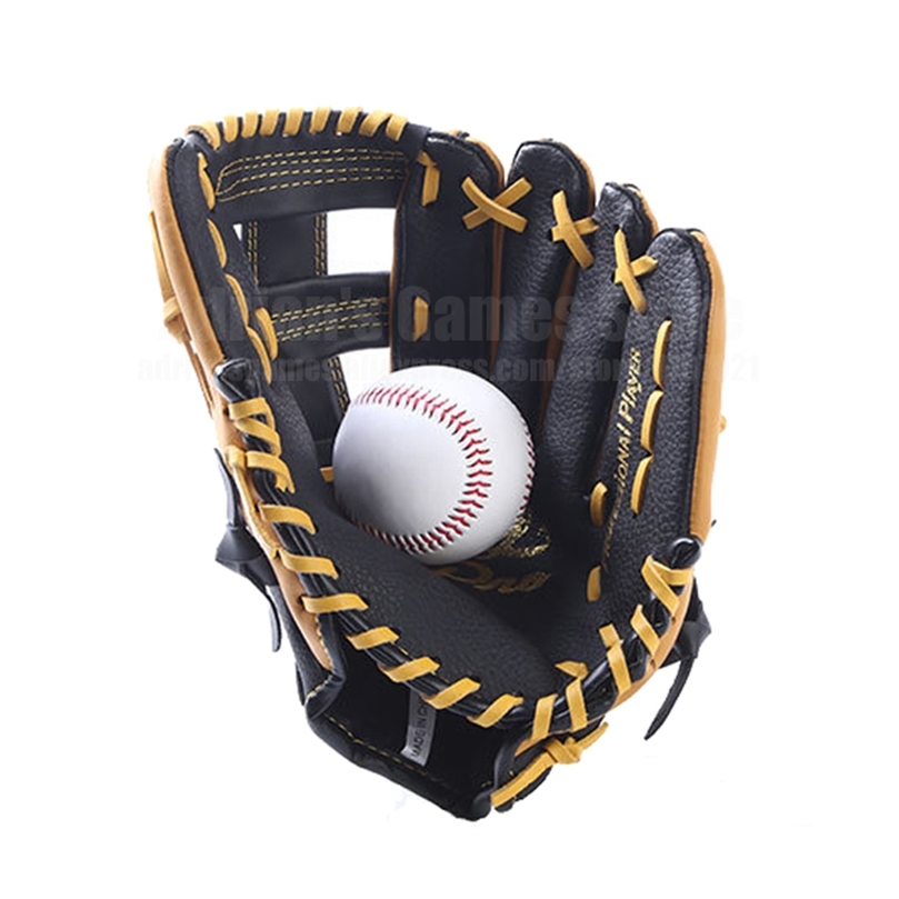 Genuine Leather Baseball Glove 1 Ball Baseball Set Mitten Baseball Mitt 220812, 11.5 inch teenagers
Genuine Leather Baseball Glove 1 Ball Baseball Set Mitten Baseball Mitt 220812, 11.5 inch teenagers