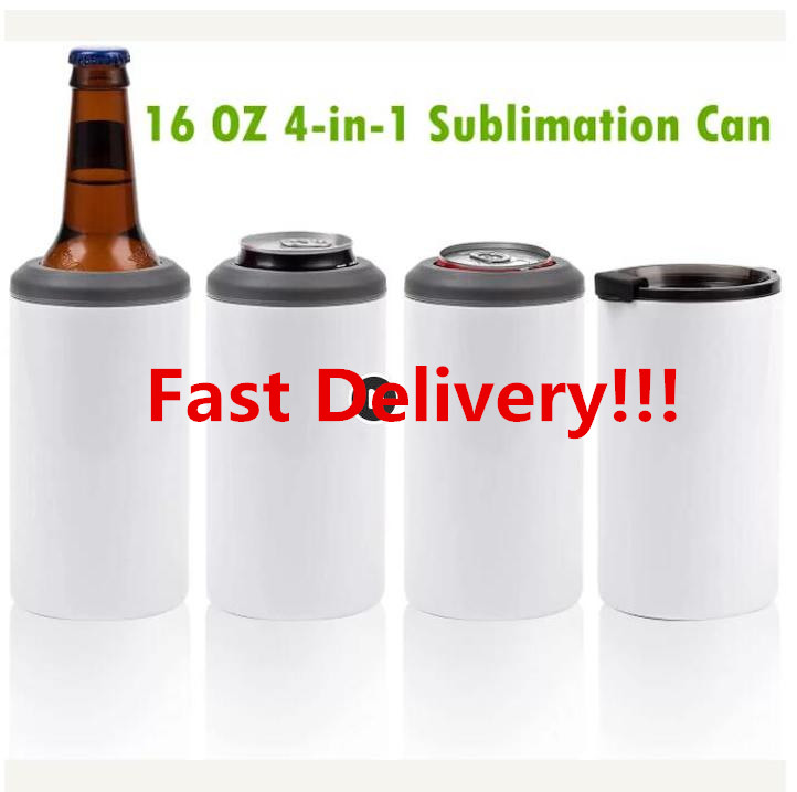 16OZ Sublimation Can Cooler Tumblers Blanks 4 in 1 Can Insulator Adapter with Leack Proof Lid Plastic Straw Stainless Steel Cooler Fast Delivery, White
16OZ Sublimation Can Cooler Tumblers Blanks 4 in 1 Can Insulator Adapter with Leack Proof Lid Plastic Straw Stainless Steel Cooler Fast Delivery, White